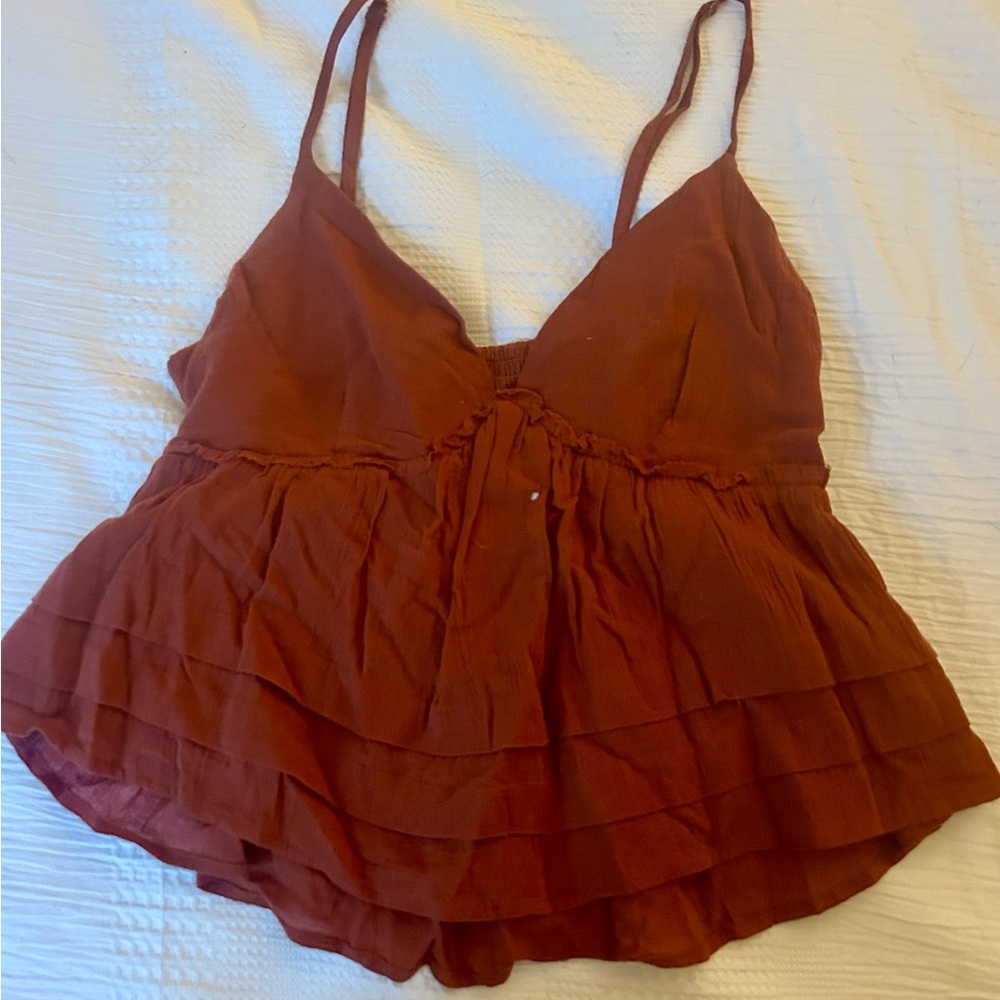 Altar'd State Rust Camisole Top